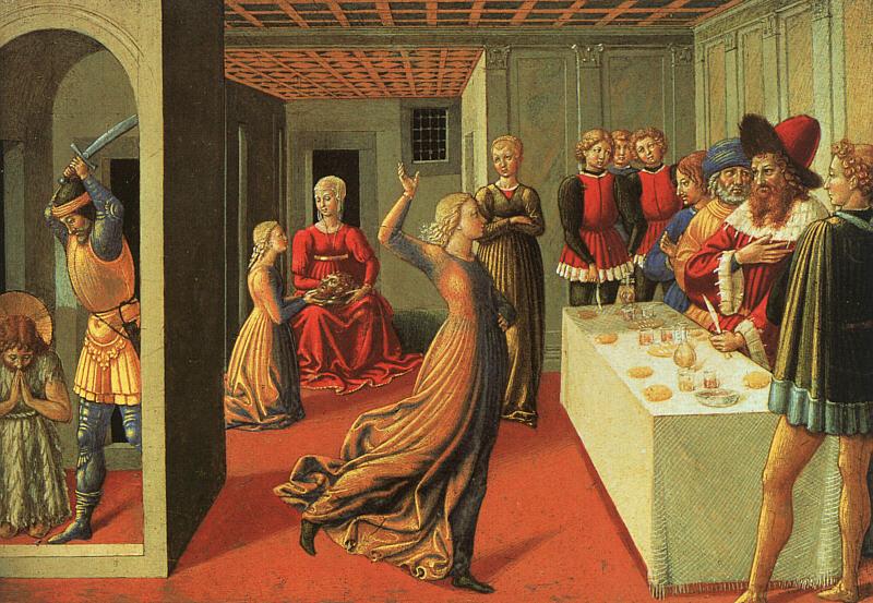 Benozzo Gozzoli The Dance of Salome oil painting picture